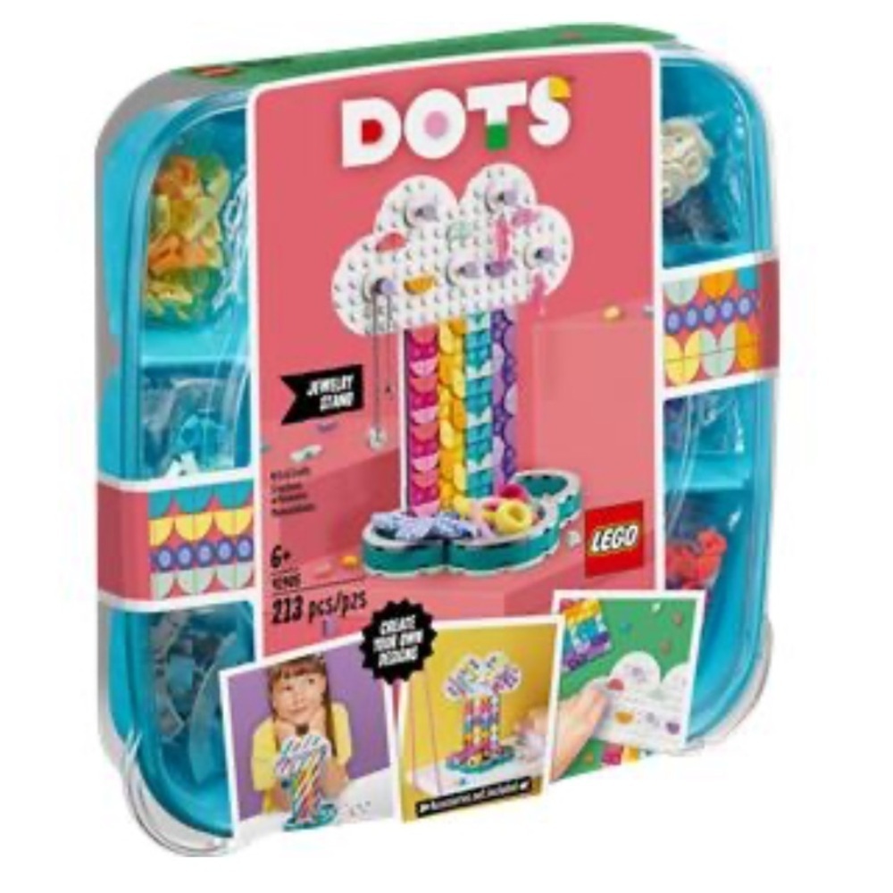 Lego dots jewelry stand set 41905 new and sealed box 213 pieces retired & rare